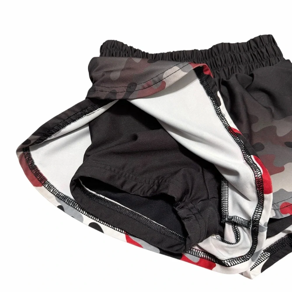 Woodlands Elite Girls Flowy‎ Athletic Shorts | Camo | Size YXS